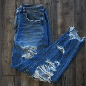 American Eagle - next level stretch distressed skinny jean